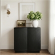 Meridian Furniture Aveline Black Oak Veneer Sideboard/Buffet
