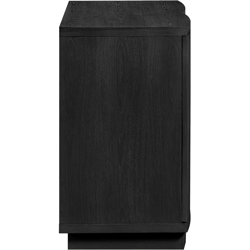 Meridian Furniture Aveline Black Oak Veneer Sideboard/Buffet