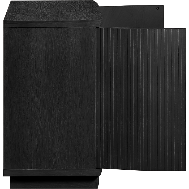 Meridian Furniture Aveline Black Oak Veneer Sideboard/Buffet