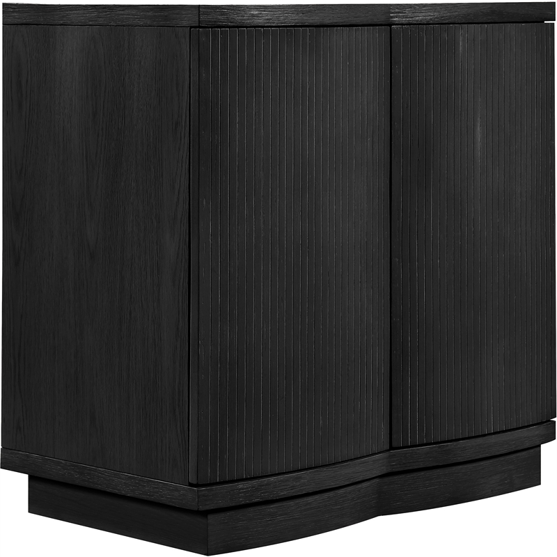 Meridian Furniture Aveline Black Oak Veneer Sideboard/Buffet