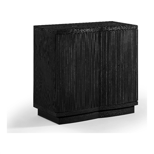 Meridian Furniture Aveline Black Oak Veneer Sideboard/Buffet