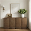 Meridian Furniture Aveline Brown Oak Veneer 2pc. Sideboard/Buffet