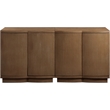 Meridian Furniture Aveline Brown Oak Veneer 2pc. Sideboard/Buffet