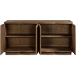 Meridian Furniture Aveline Brown Oak Veneer 2pc. Sideboard/Buffet