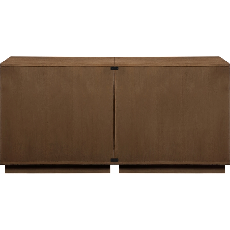 Meridian Furniture Aveline Brown Oak Veneer 2pc. Sideboard/Buffet