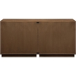 Meridian Furniture Aveline Brown Oak Veneer 2pc. Sideboard/Buffet