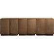 Meridian Furniture Aveline Brown Oak Veneer 3pc. Sideboard/Buffet