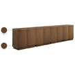 Meridian Furniture Aveline Brown Oak Veneer 4pc. Sideboard/Buffet