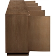Meridian Furniture Aveline Brown Oak Veneer 4pc. Sideboard/Buffet