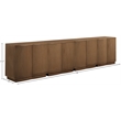 Meridian Furniture Aveline Brown Oak Veneer 4pc. Sideboard/Buffet