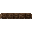 Meridian Furniture Aveline Brown Oak Veneer 5pc. Sideboard/Buffet