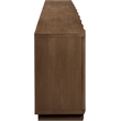 Meridian Furniture Aveline Brown Oak Veneer 5pc. Sideboard/Buffet