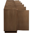 Meridian Furniture Aveline Brown Oak Veneer 5pc. Sideboard/Buffet