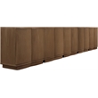 Meridian Furniture Aveline Brown Oak Veneer 5pc. Sideboard/Buffet