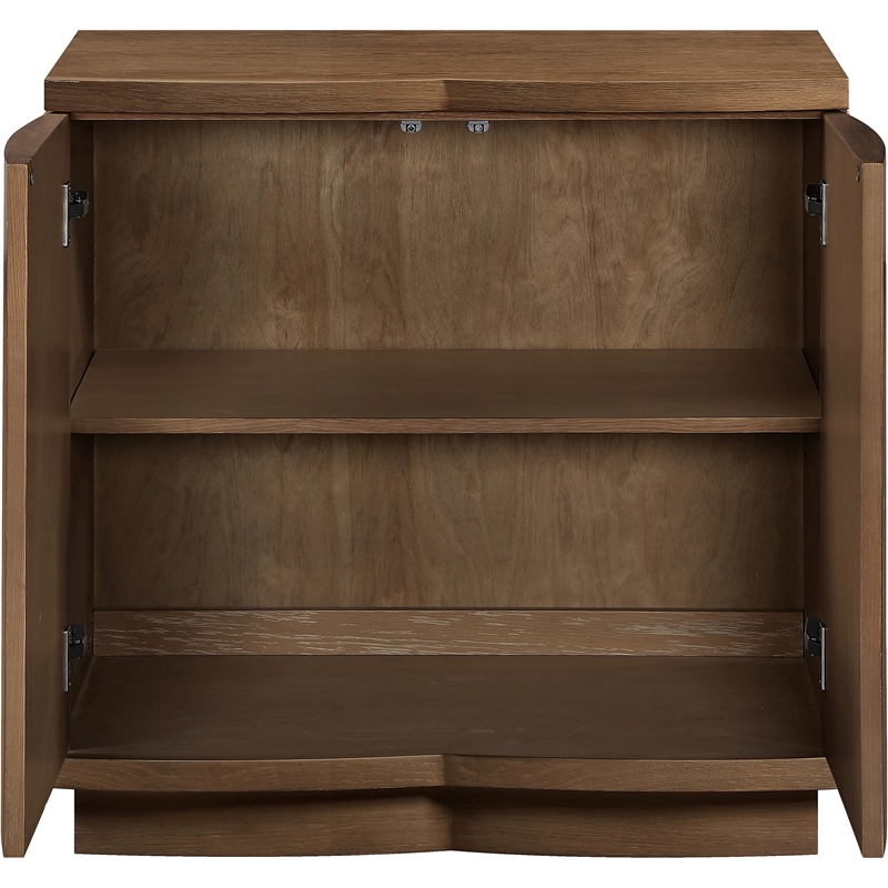 Meridian Furniture Aveline Brown Oak Veneer Sideboard/Buffet