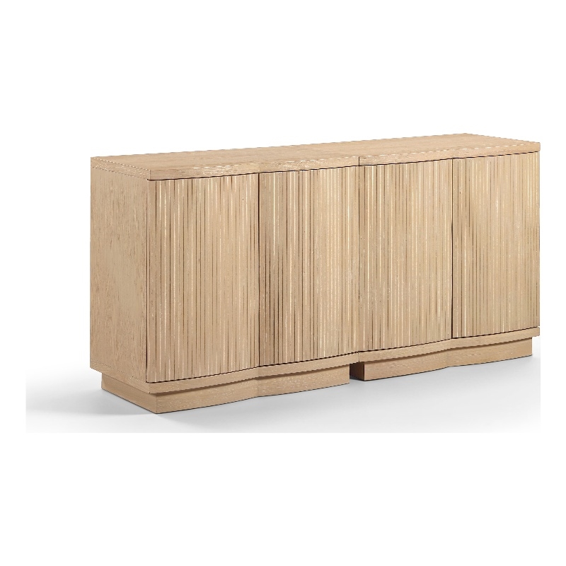 Meridian Furniture Aveline Natural Oak Veneer 2pc. Sideboard/Buffet