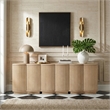 Meridian Furniture Aveline Natural Oak Veneer 3pc. Sideboard/Buffet