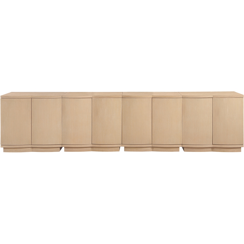 Meridian Furniture Aveline Natural Oak Veneer 4pc. Sideboard/Buffet