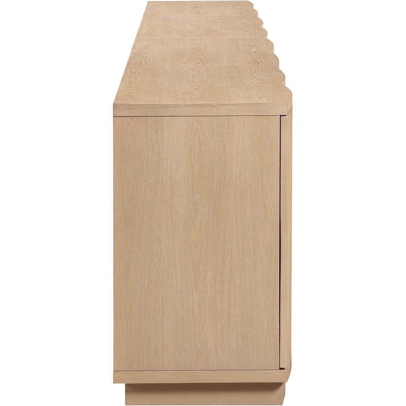Meridian Furniture Aveline Natural Oak Veneer 4pc. Sideboard/Buffet
