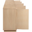 Meridian Furniture Aveline Natural Oak Veneer 4pc. Sideboard/Buffet