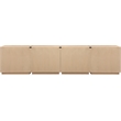 Meridian Furniture Aveline Natural Oak Veneer 4pc. Sideboard/Buffet
