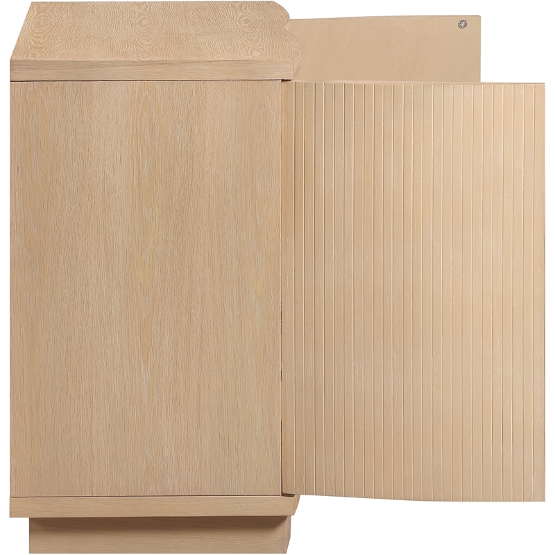 Meridian Furniture Aveline Natural Oak Veneer Sideboard/Buffet