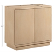 Meridian Furniture Aveline Natural Oak Veneer Sideboard/Buffet