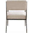 Meridian Furniture Bastille Beige Chenille Fabric Dining Arm Chair (Set of 2)