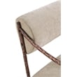 Meridian Furniture Bastille Beige Chenille Fabric Dining Arm Chair (Set of 2)