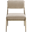 Meridian Furniture Bastille Beige Chenille Fabric Dining Side Chair (Set of 2)