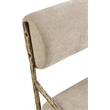 Meridian Furniture Bastille Beige Chenille Fabric Dining Side Chair (Set of 2)