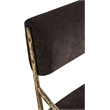 Meridian Furniture Bastille Brown Chenille Fabric Dining Side Chair (Set of 2)