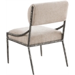 Meridian Furniture Bastille Beige Chenille Fabric Dining Side Chair (Set of 2)