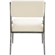 Meridian Furniture Bastille Cream Chenille Fabric Dining Side Chair (Set of 2)