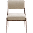 Meridian Furniture Bastille Beige Chenille Fabric Dining Side Chair (Set of 2)