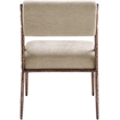 Meridian Furniture Bastille Beige Chenille Fabric Dining Side Chair (Set of 2)