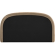 Meridian Furniture Celine Beige Velvet Upholstered Queen Bed