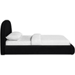 Meridian Furniture Celine Black Velvet Upholstered Full Bed