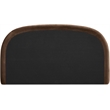 Meridian Furniture Celine Brown Velvet Upholstered Queen Bed