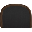Meridian Furniture Celine Brown Velvet Upholstered Twin Bed