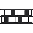 Meridian Furniture Nexa Black Solid Wood And Oak Veneer Media Console