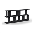 Meridian Furniture Nexa Black Solid Wood And Oak Veneer Media Console
