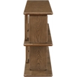 Meridian Furniture Nexa Brown Solid Wood And Oak Veneer Media Console