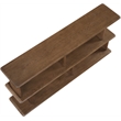 Meridian Furniture Nexa Brown Solid Wood And Oak Veneer Media Console