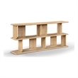 Meridian Furniture Nexa Natural Solid Wood And Oak Veneer Media Console