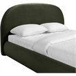 Meridian Furniture Celine Green Velvet Upholstered King Bed