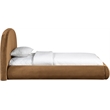 Meridian Furniture Celine Saddle Velvet Upholstered Twin Bed