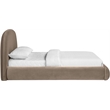 Meridian Furniture Celine Taupe Velvet Upholstered King Bed