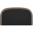 Meridian Furniture Celine Taupe Velvet Upholstered King Bed