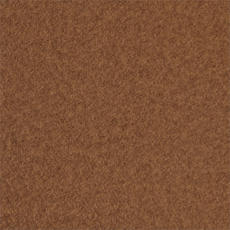 Meridian Furniture Gatsby Saddle Mohair Velvet Upholstered Twin Trundle Bed